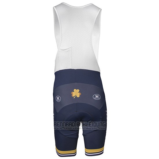 2017 Fahrradbekleidung Aqua Blue Trikot Kurzarm und Tragerhose